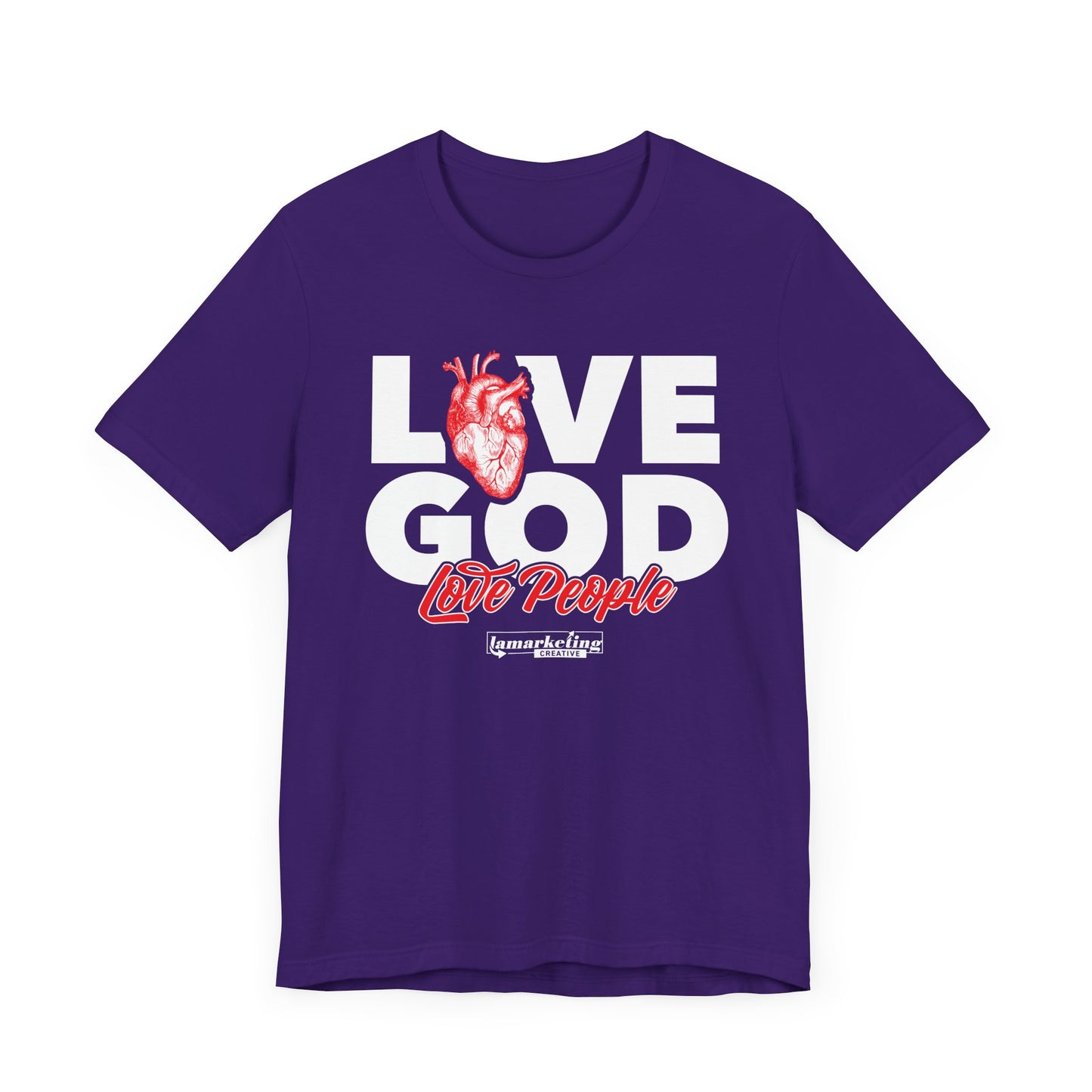 LamarketingĀ® | Love God Tee