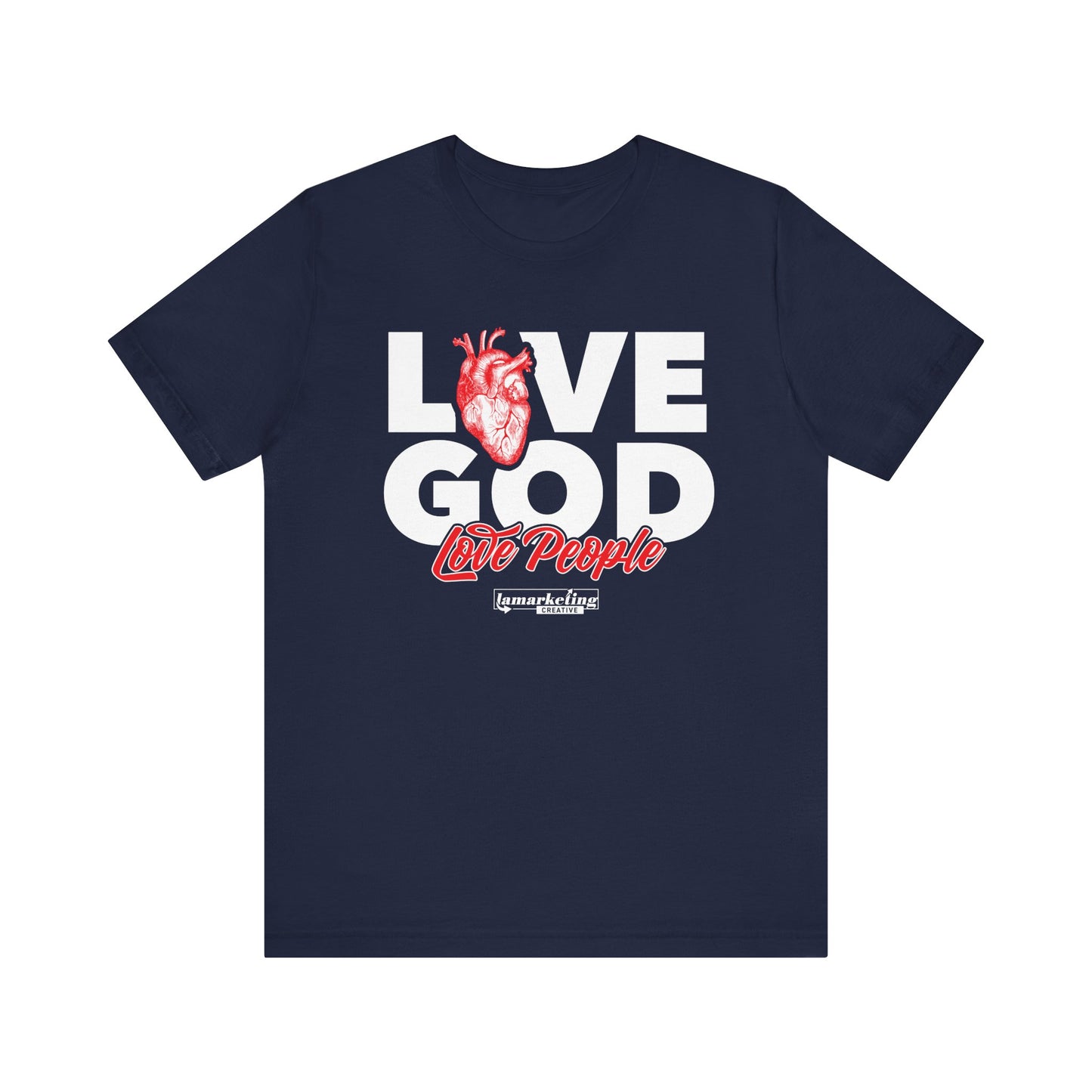 LamarketingĀ® | Love God Tee