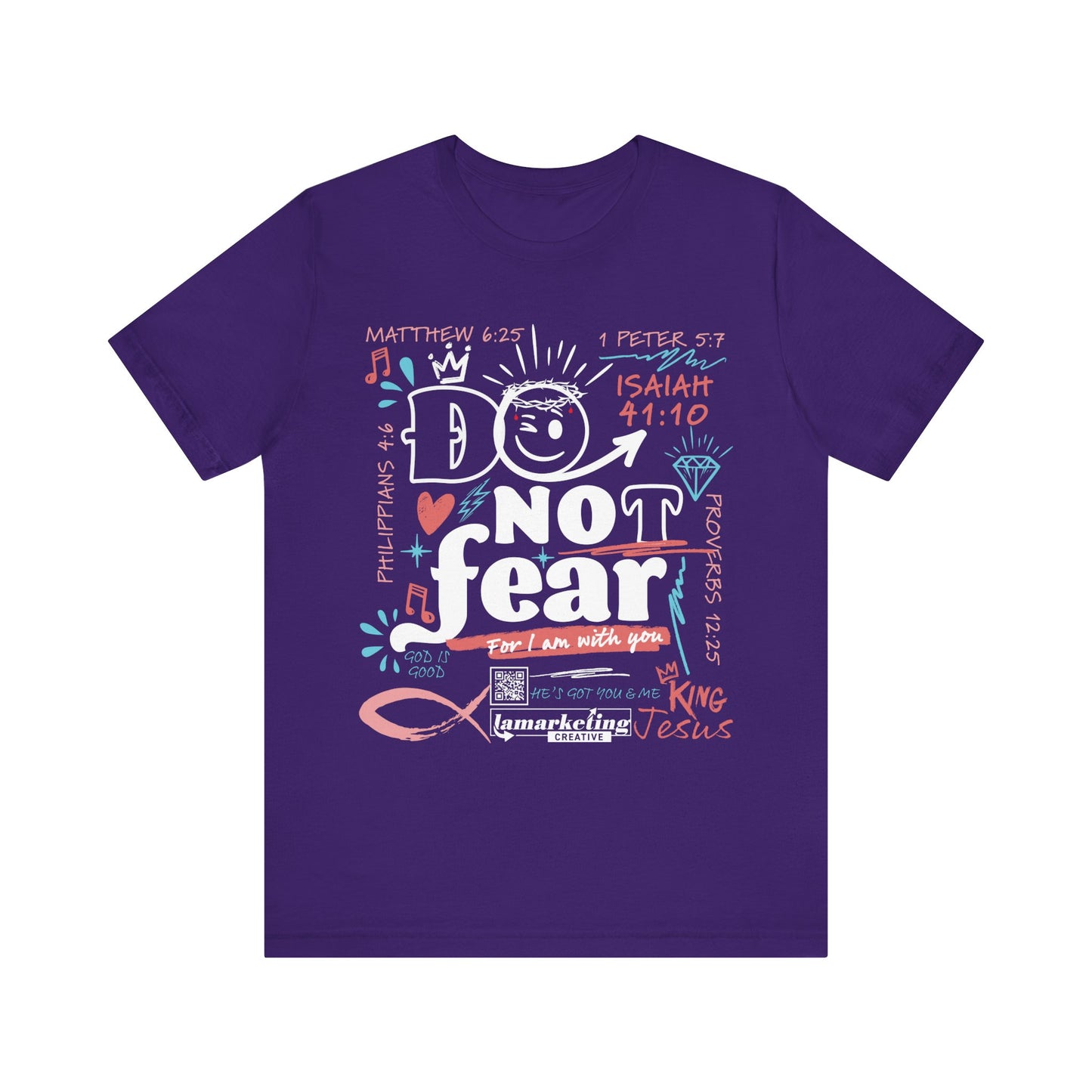 Lamarketing® | NO FEAR Remix Women's Tee 🙏👑