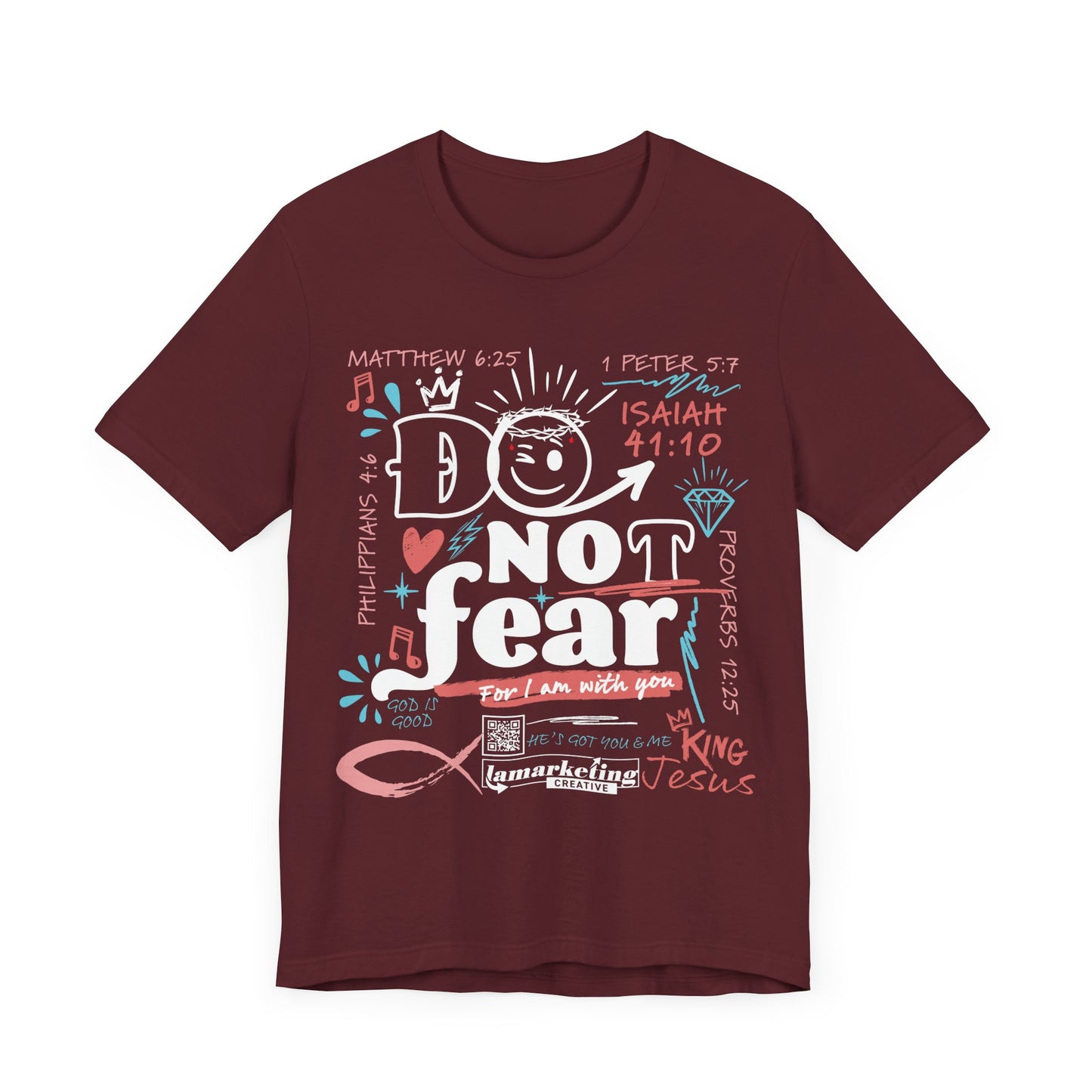 Lamarketing® | NO FEAR Remix Women's Tee 🙏👑