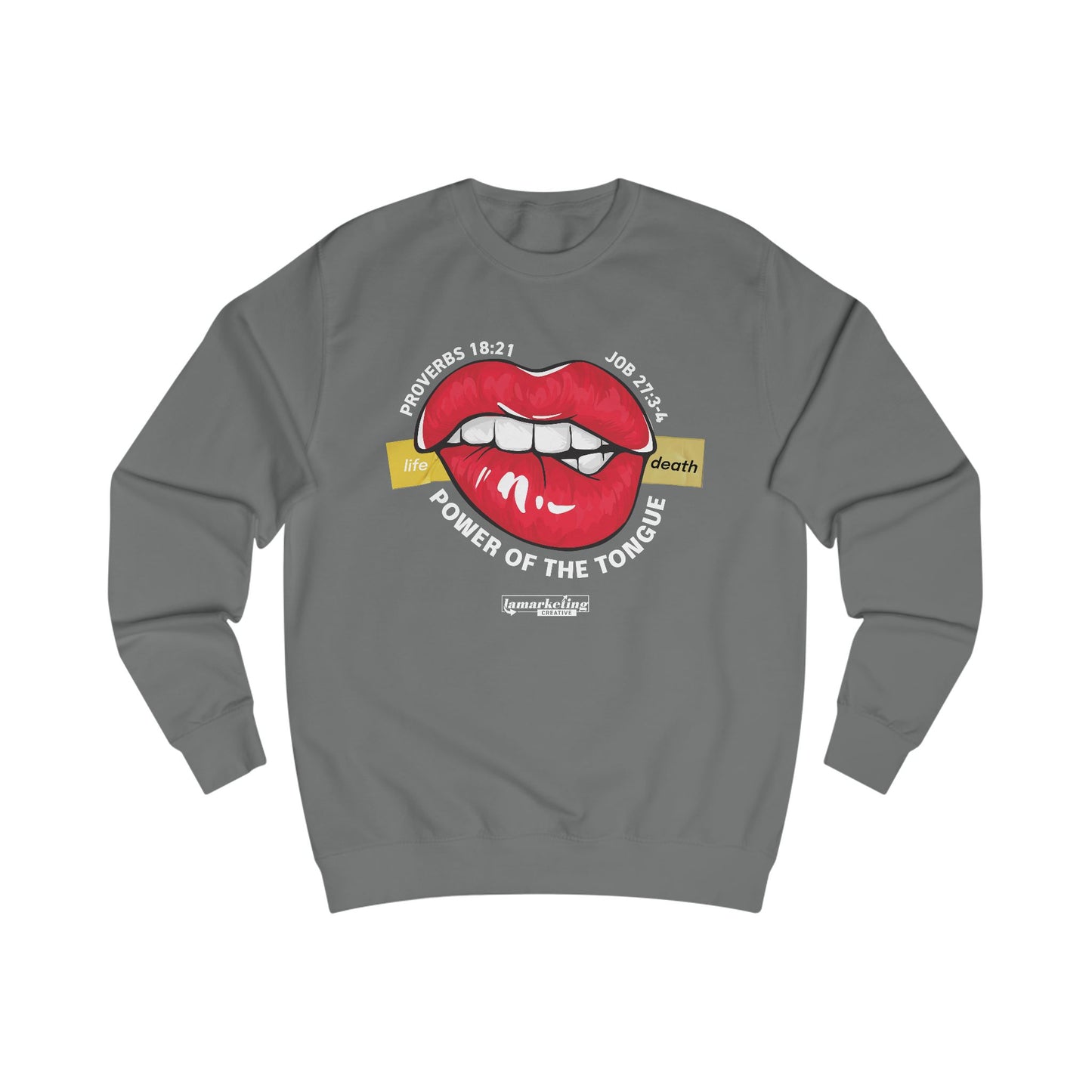 Lamarketing® | Power of the Tongue Sweater – Speak Life 👄