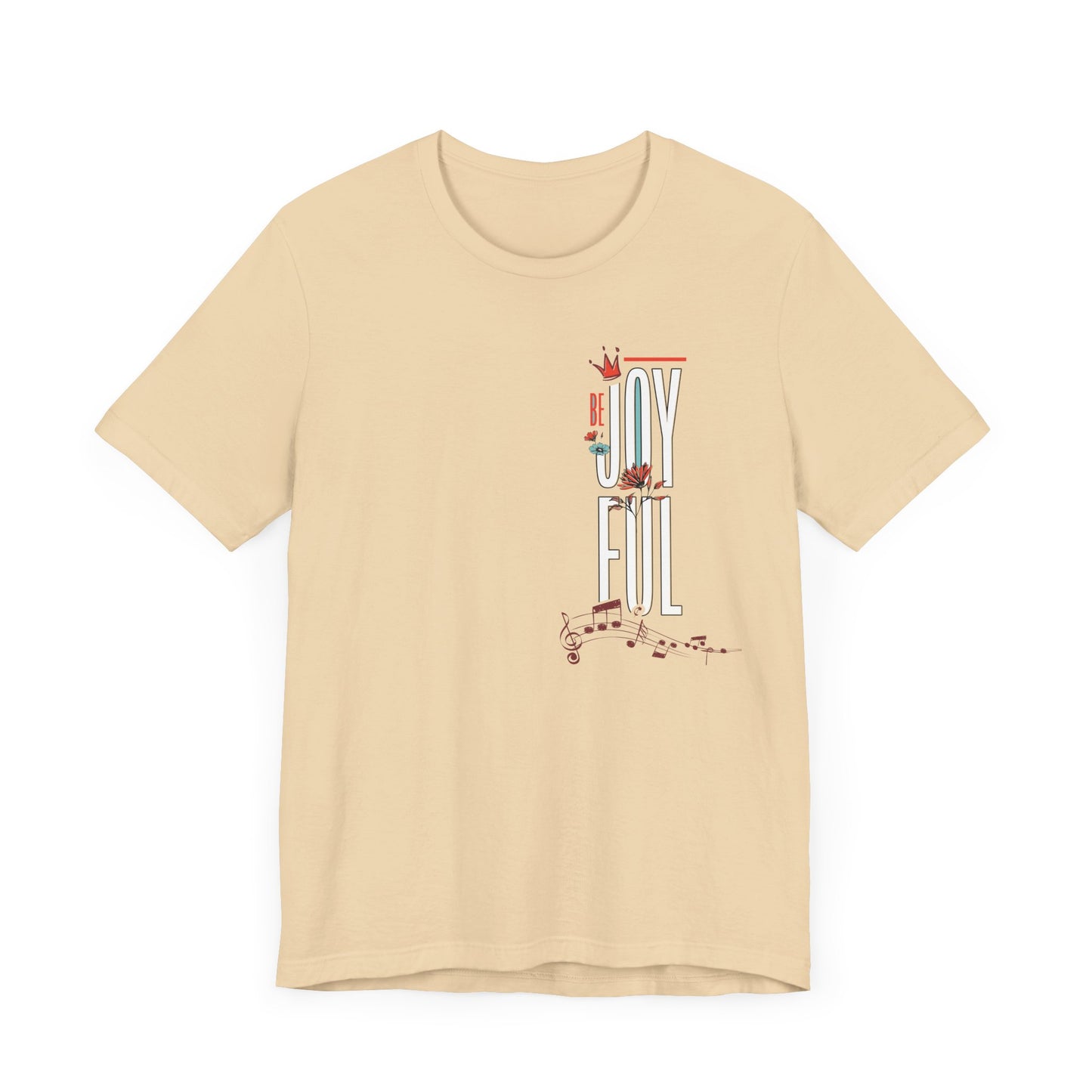 Lamarketing® | Be Joyful Tee - Tan