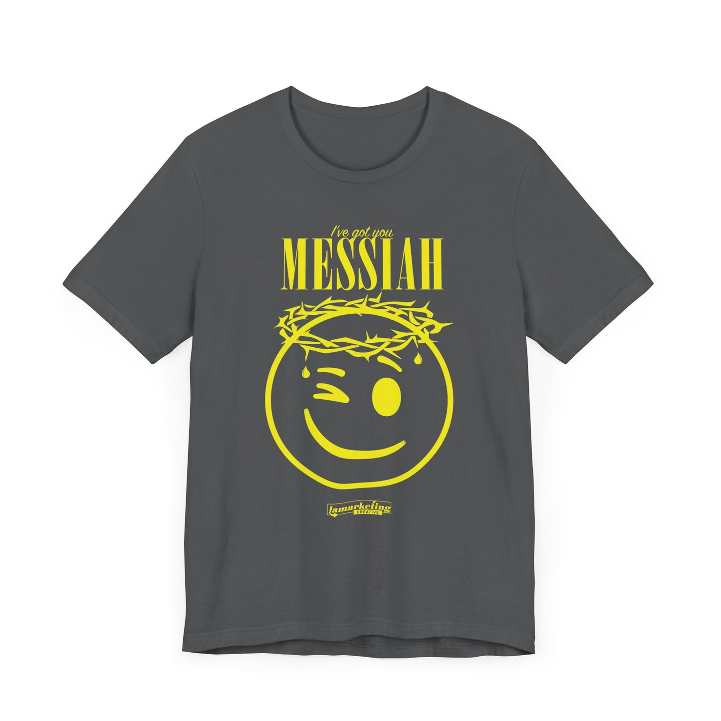 LamarketingĀ® | Messiah Tee - Yellow Design