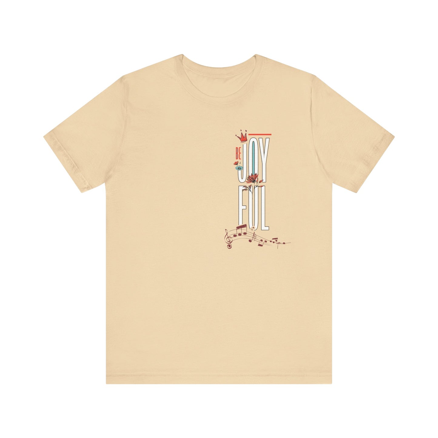 Lamarketing® | Be Joyful Tee - Tan