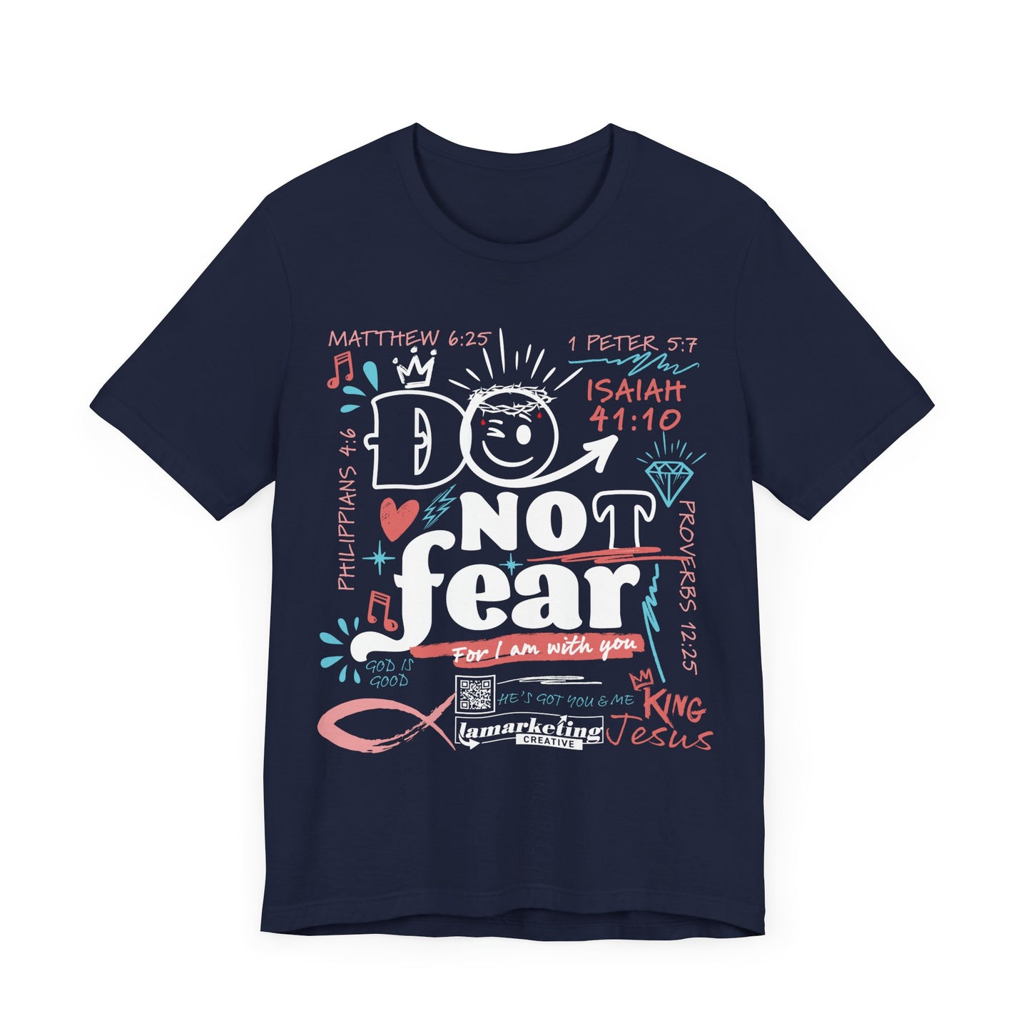 Lamarketing® | NO FEAR Remix Women's Tee 🙏👑