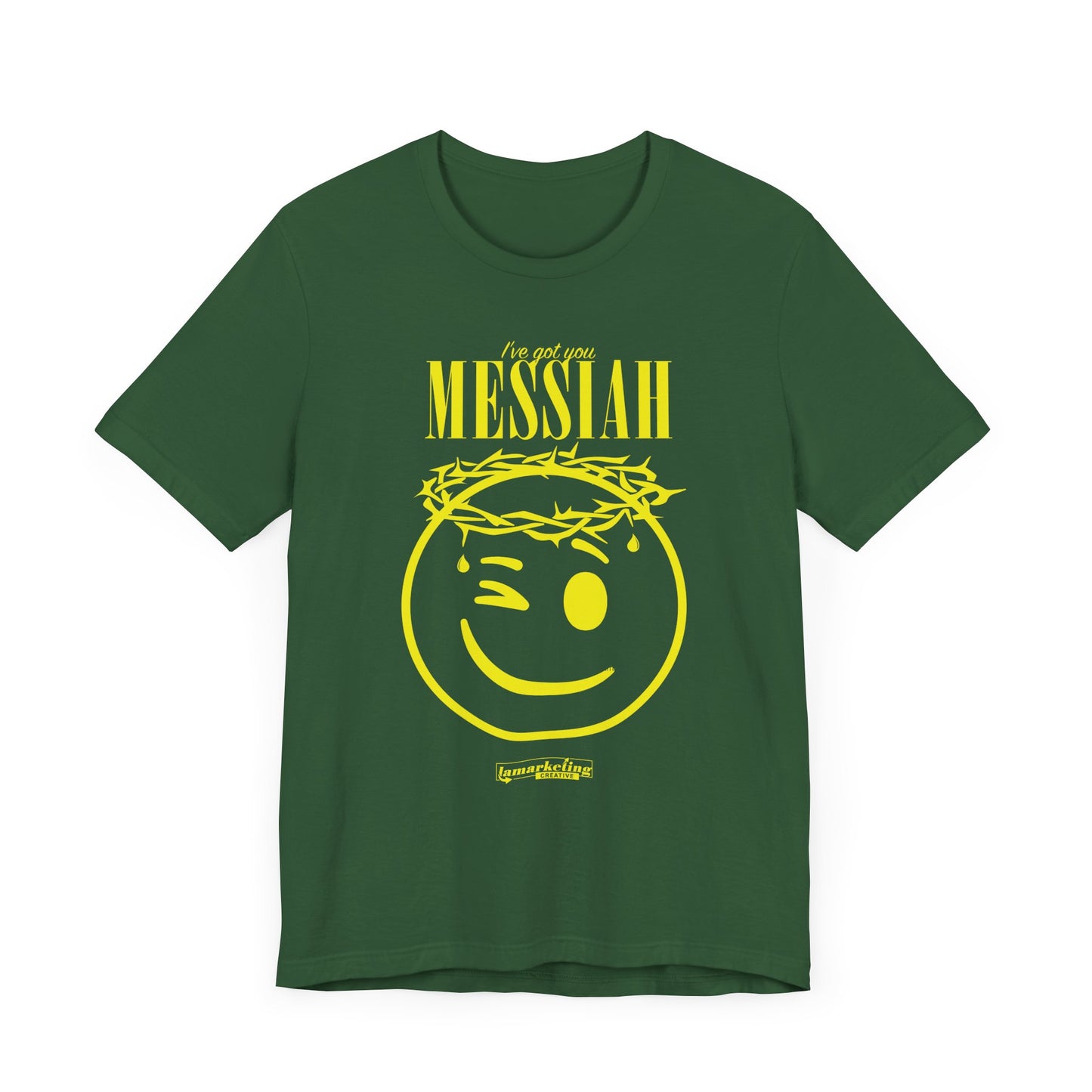 LamarketingĀ® | Messiah Tee - Yellow Design