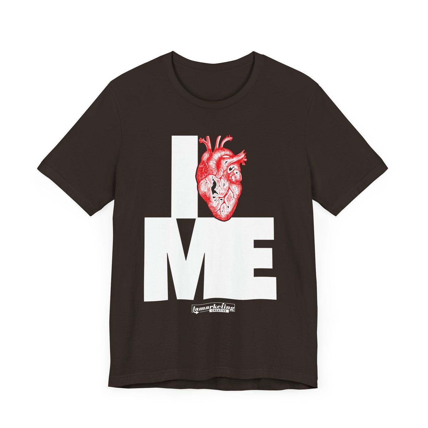 Lamarketing® | "I Heart Me" Tee - White Design