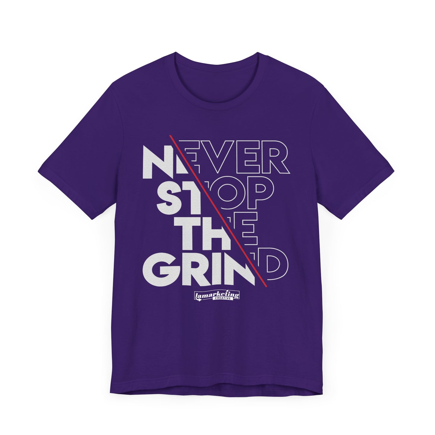 LamarketingĀ® | "Never Stop the Grind" Tee