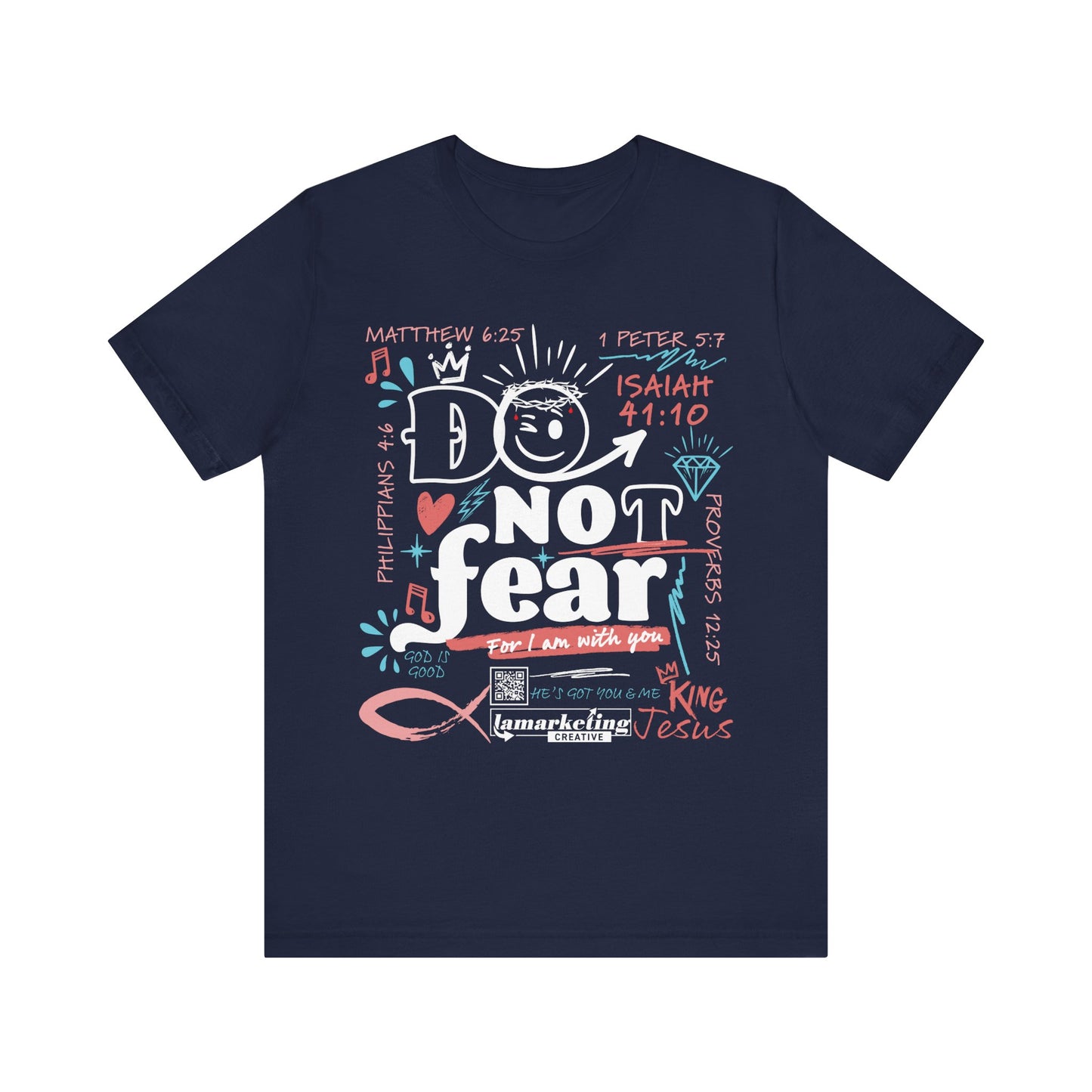 Lamarketing® | NO FEAR Remix Women's Tee 🙏👑