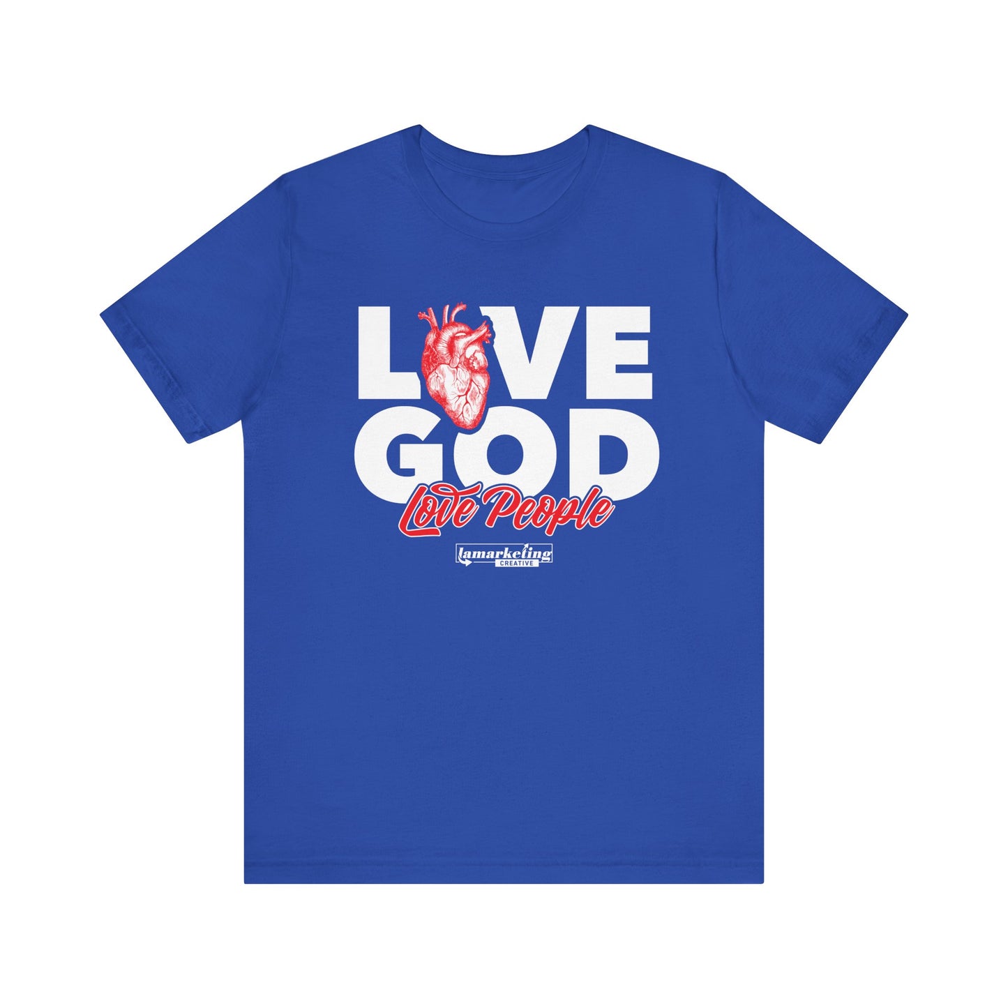 LamarketingĀ® | Love God Tee