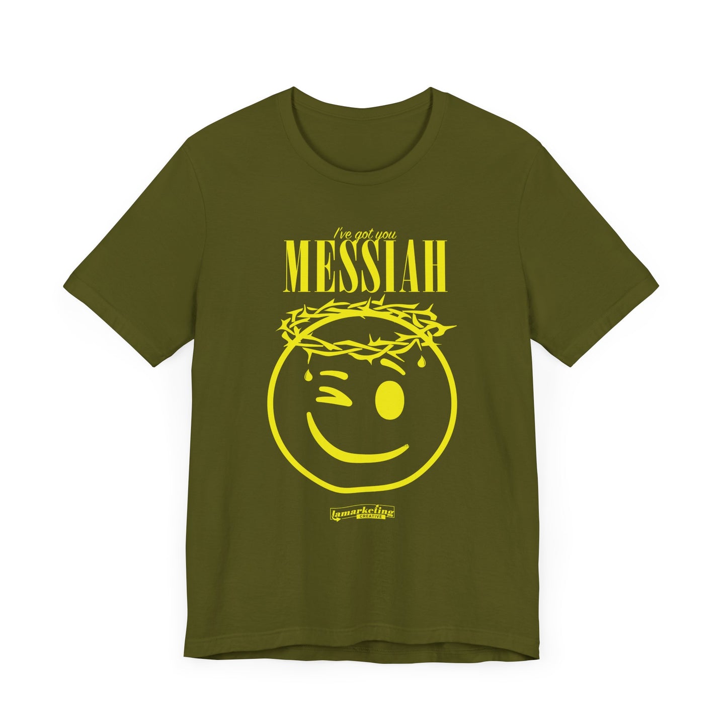 LamarketingĀ® | Messiah Tee - Yellow Design