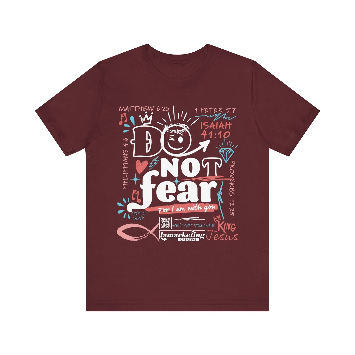 Lamarketing® | NO FEAR Remix Women's Tee 🙏👑