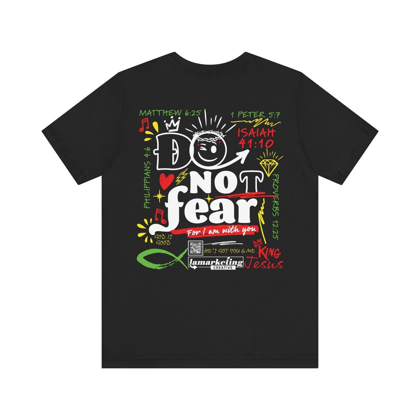 Lamarketing® | No Fear Graphic Tee 🙏👑