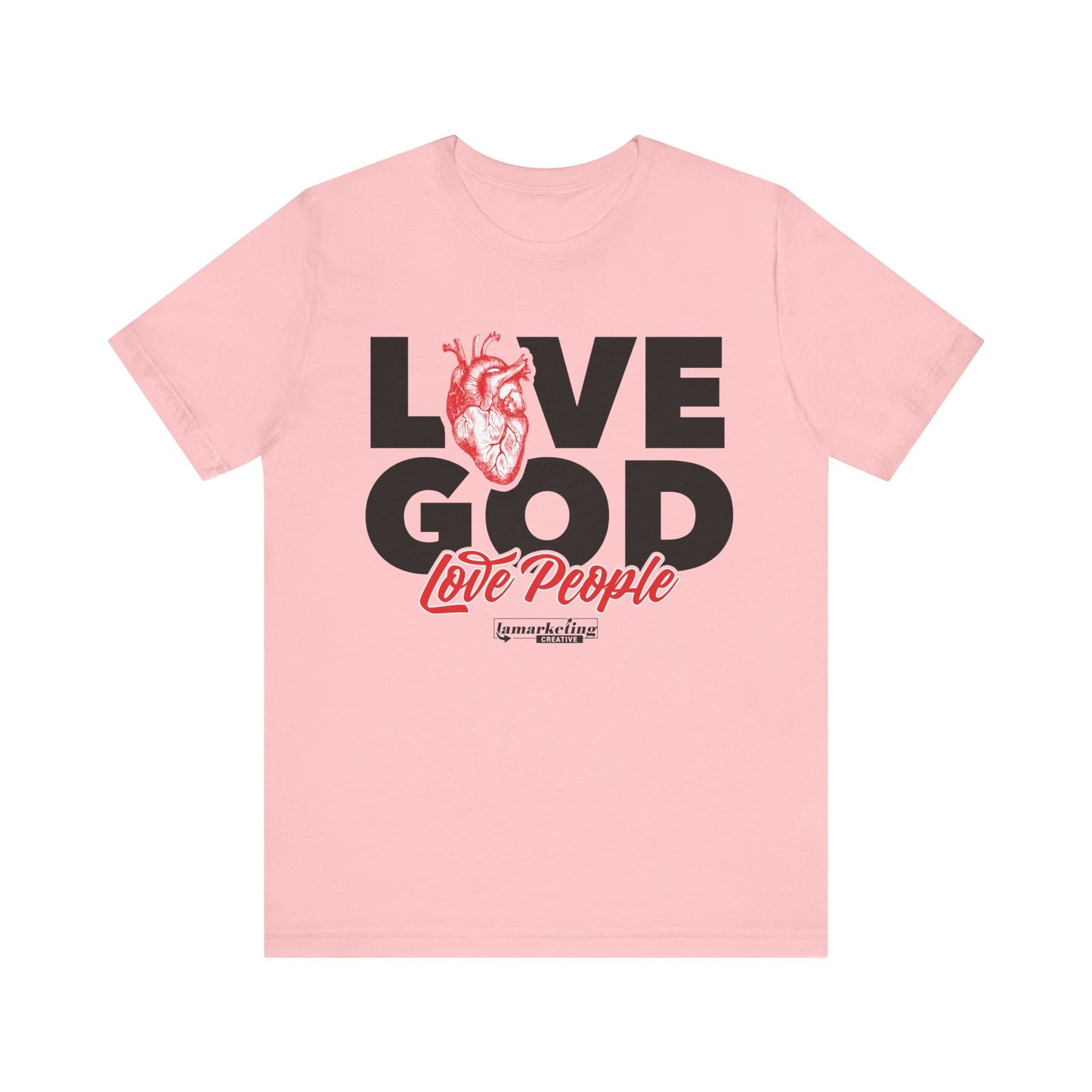 LamarketingĀ® | Love God Tee - Black Design