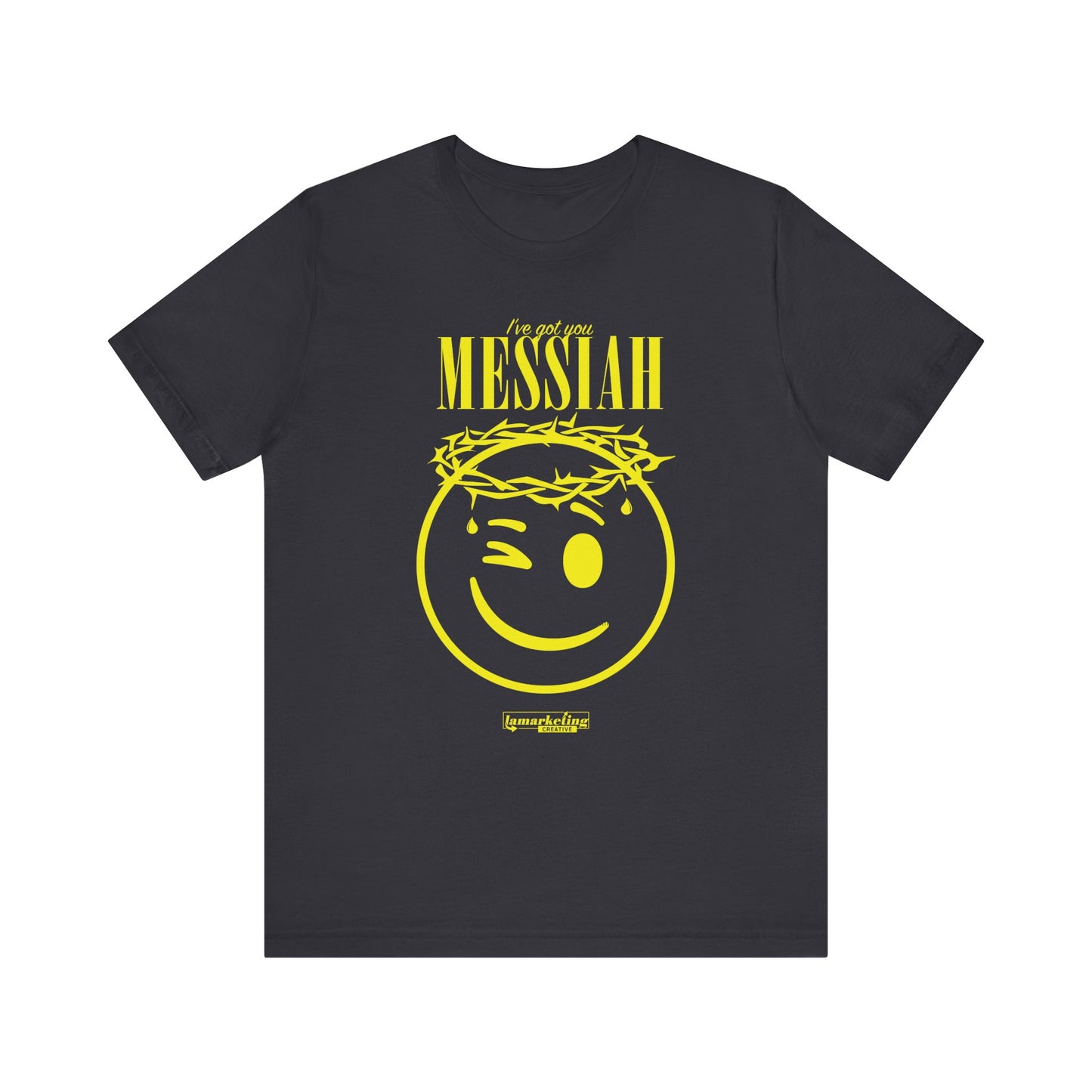 LamarketingĀ® | Messiah Tee - Yellow Design