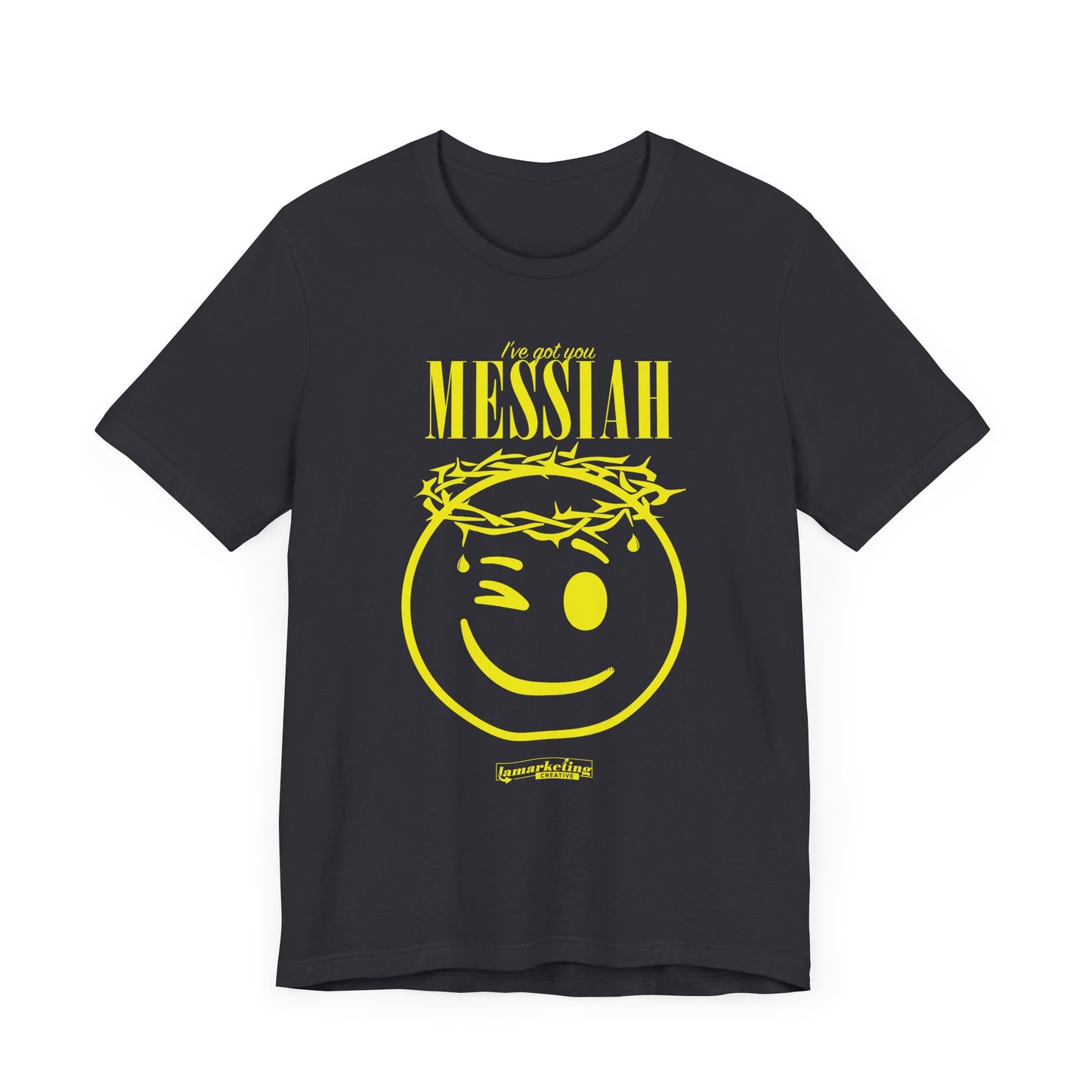 LamarketingĀ® | Messiah Tee - Yellow Design