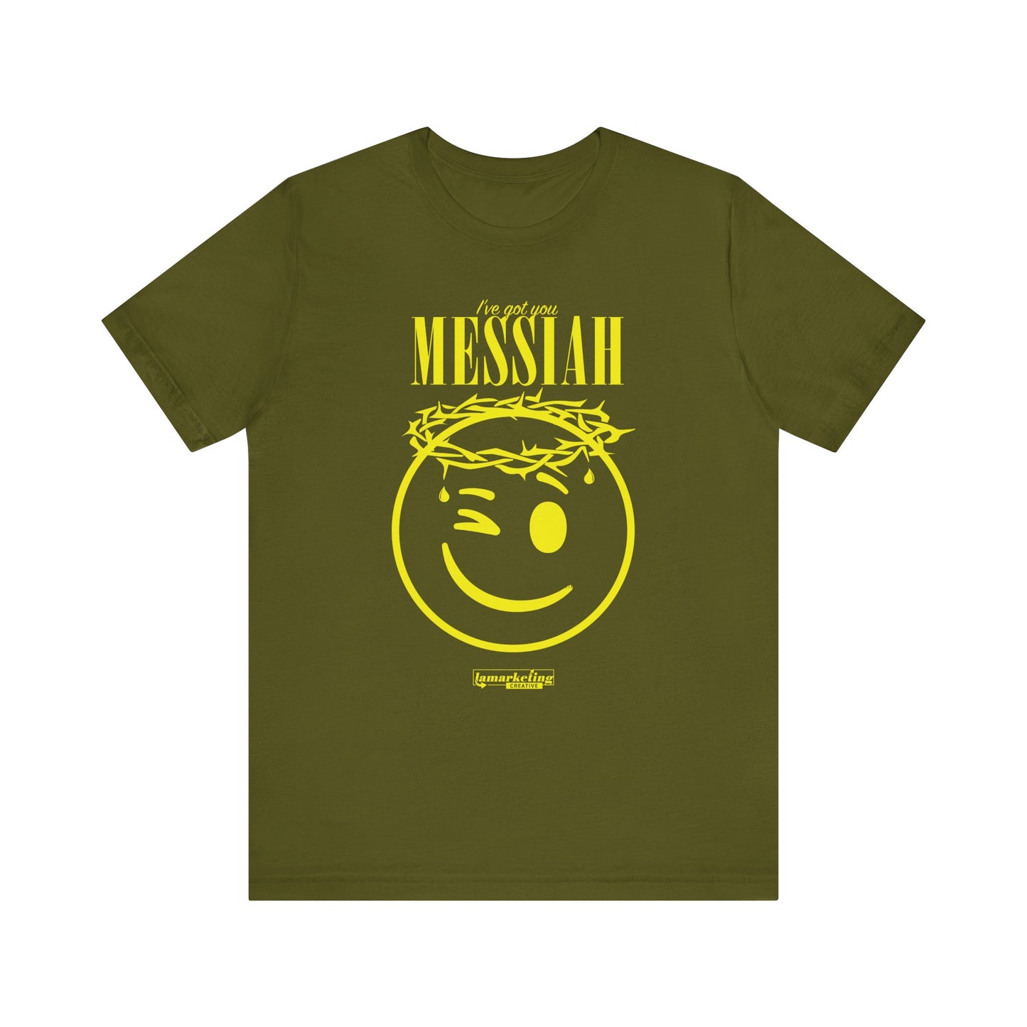 LamarketingĀ® | Messiah Tee - Yellow Design