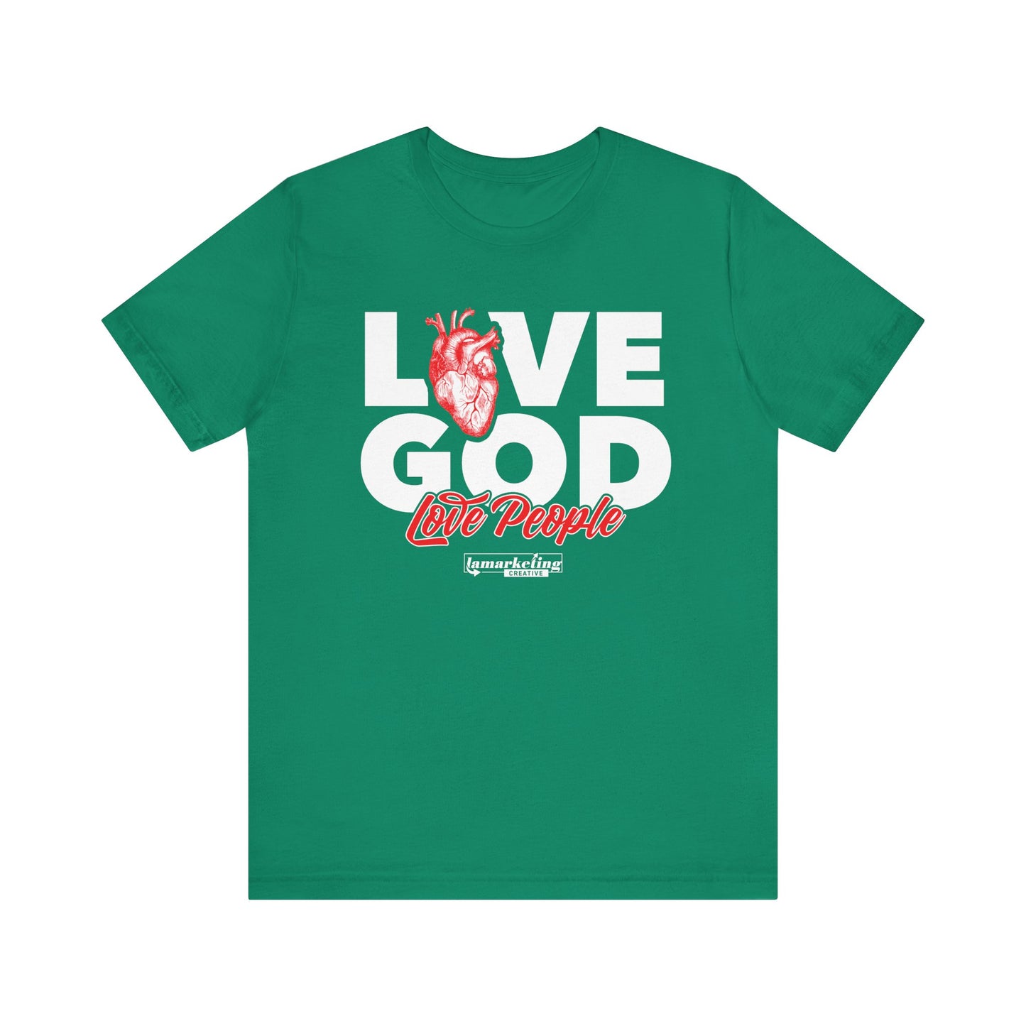 LamarketingĀ® | Love God Tee