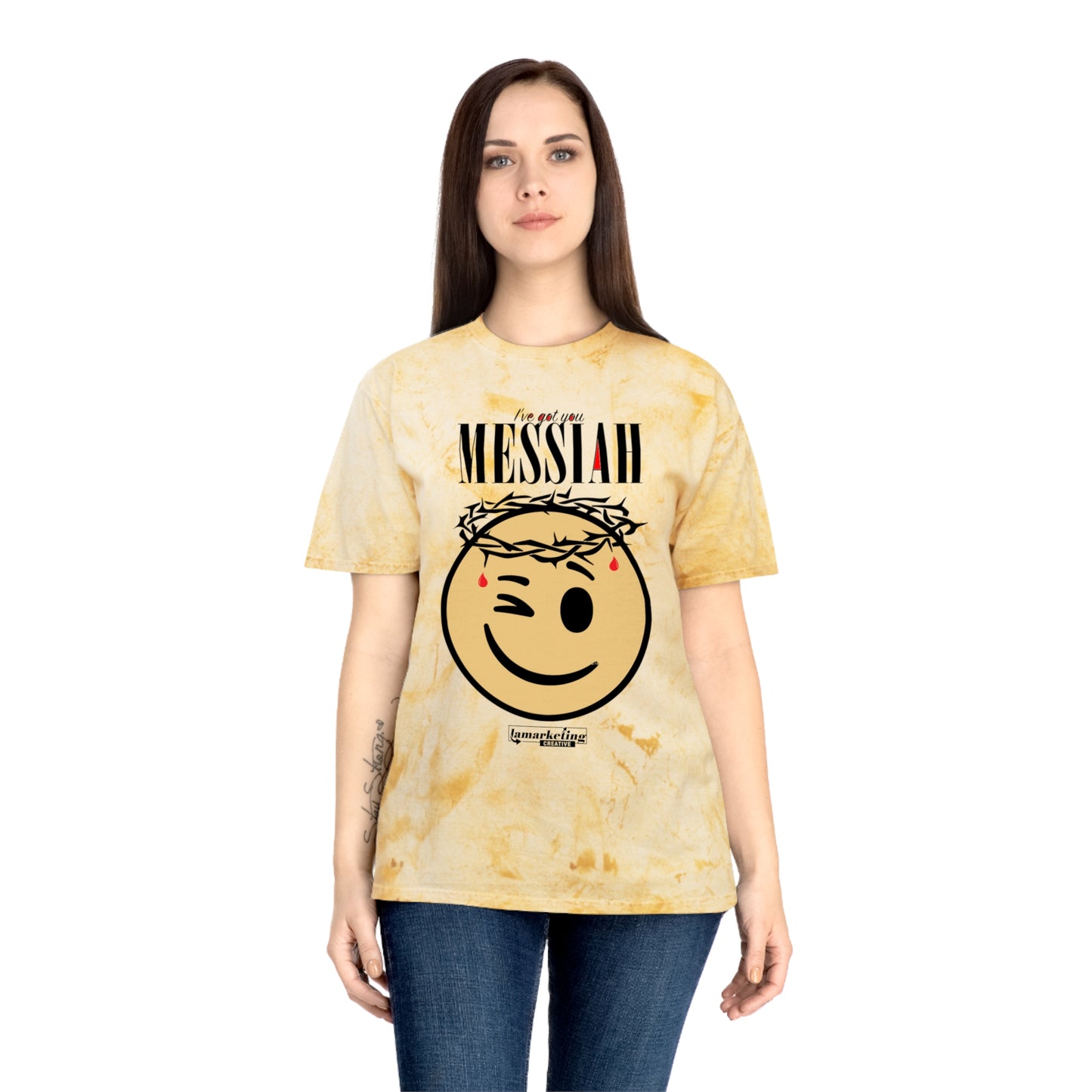 LamarketingĀ® | Messiah Tee - Yellow Blast