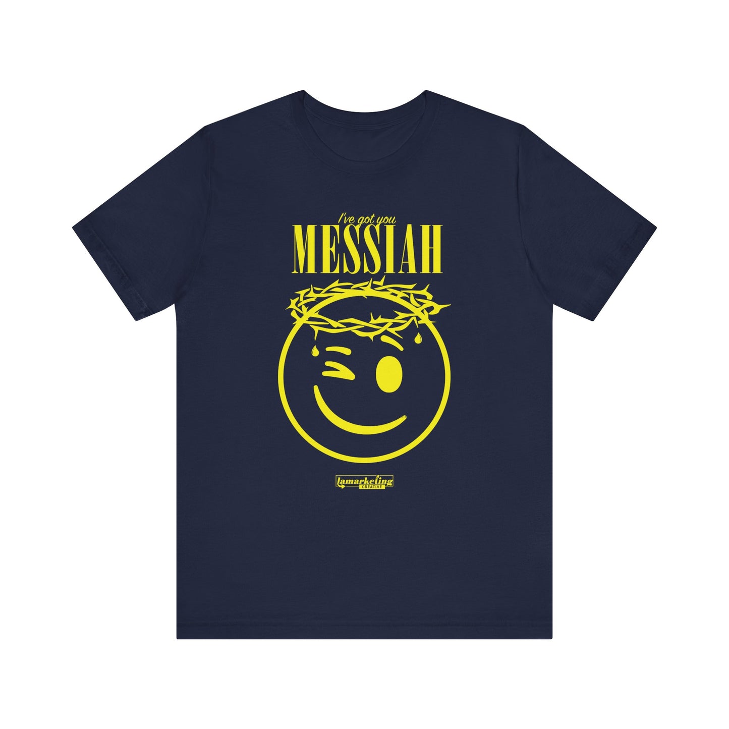 LamarketingĀ® | Messiah Tee - Yellow Design