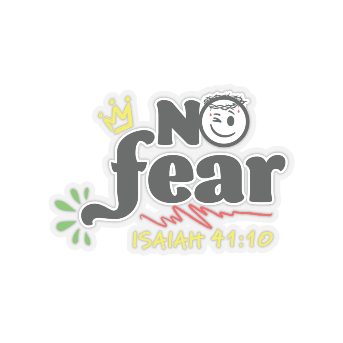 No Fear® Kiss-Cut Stickers