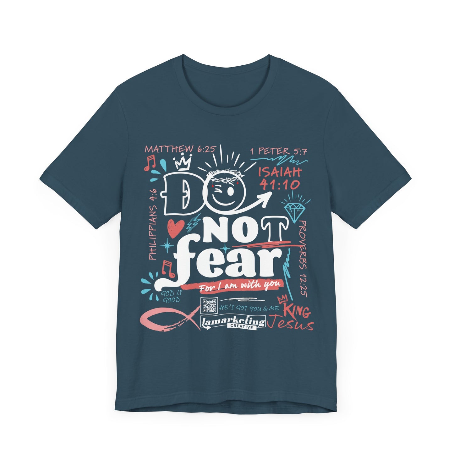 Lamarketing® | NO FEAR Remix Women's Tee 🙏👑