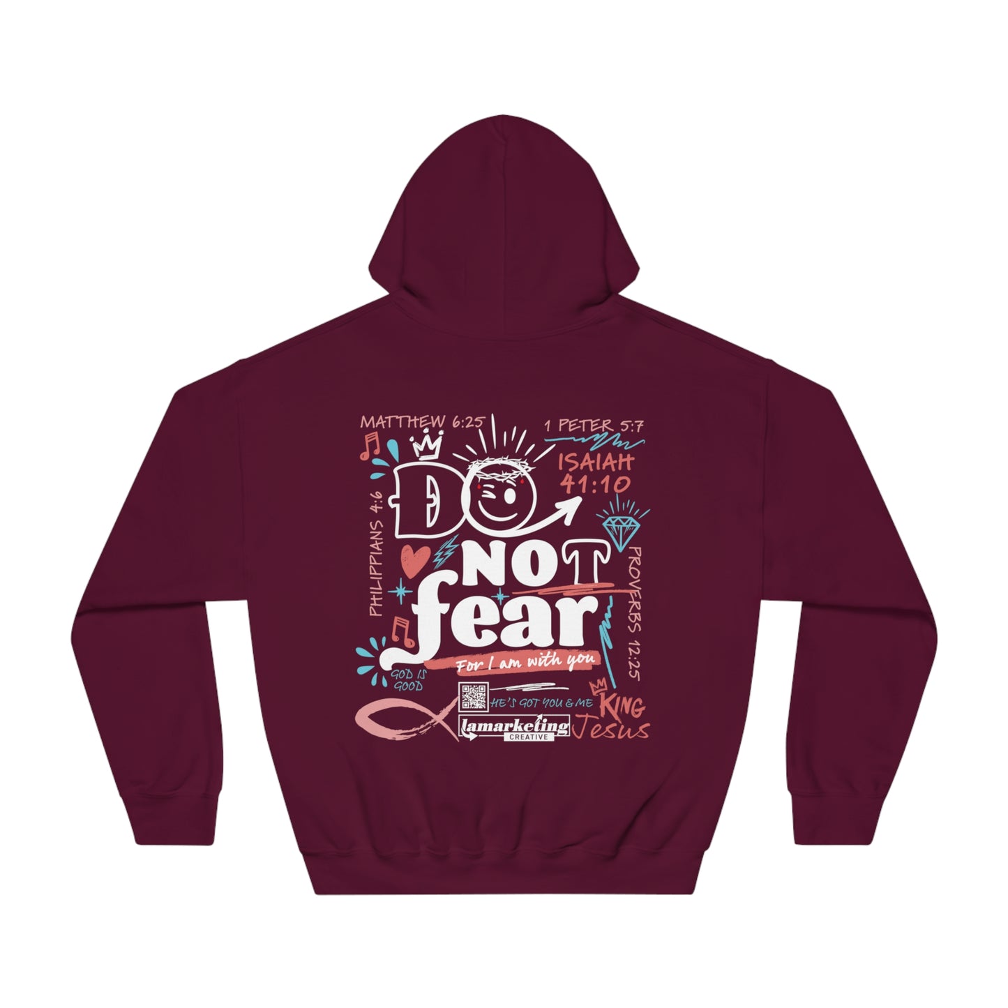 LamarketingĀ® | No Fear Hoodie - Women's