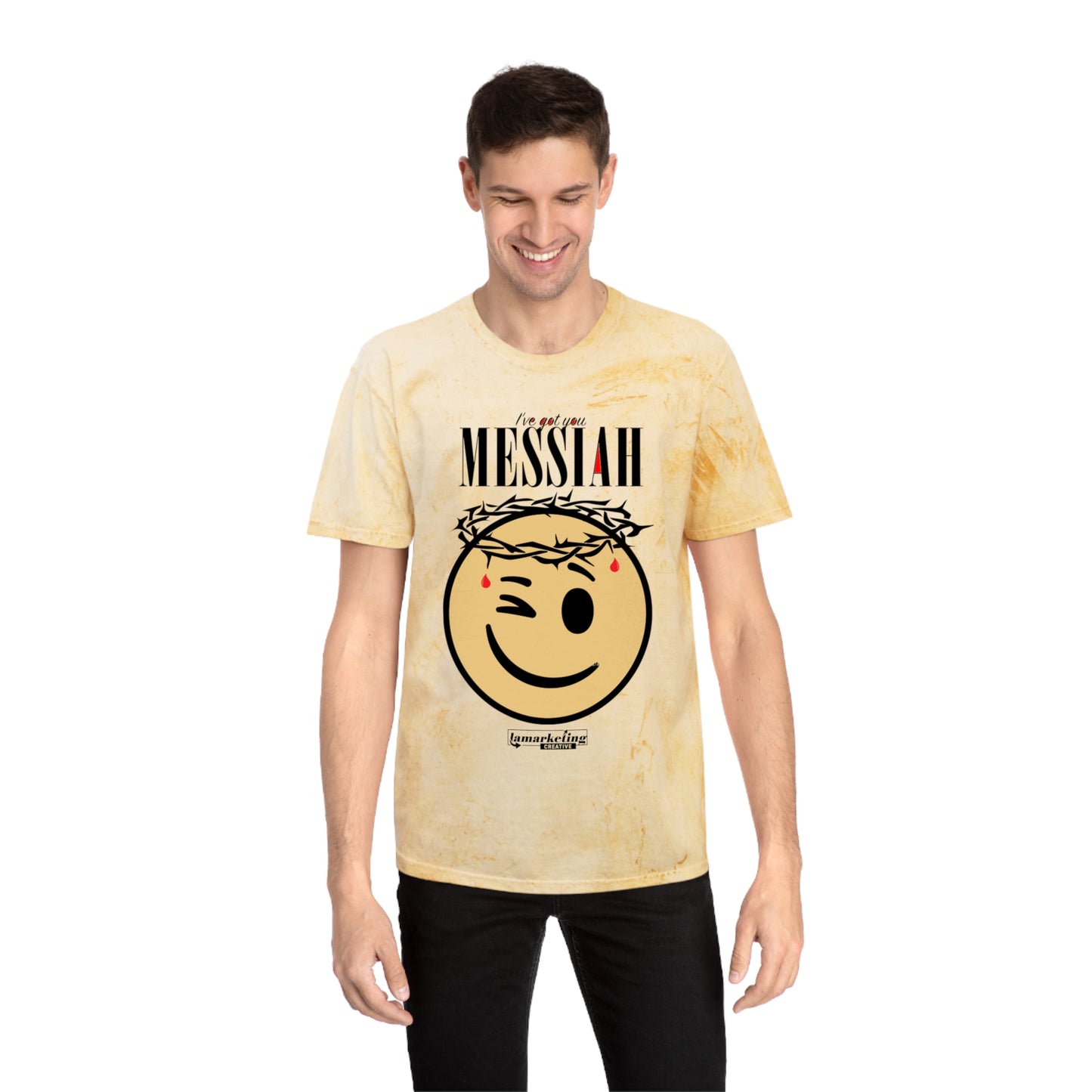 LamarketingĀ® | Messiah Tee - Yellow Blast