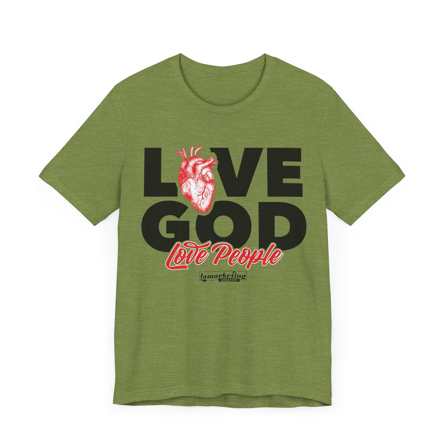 LamarketingĀ® | Love God Tee - Black Design