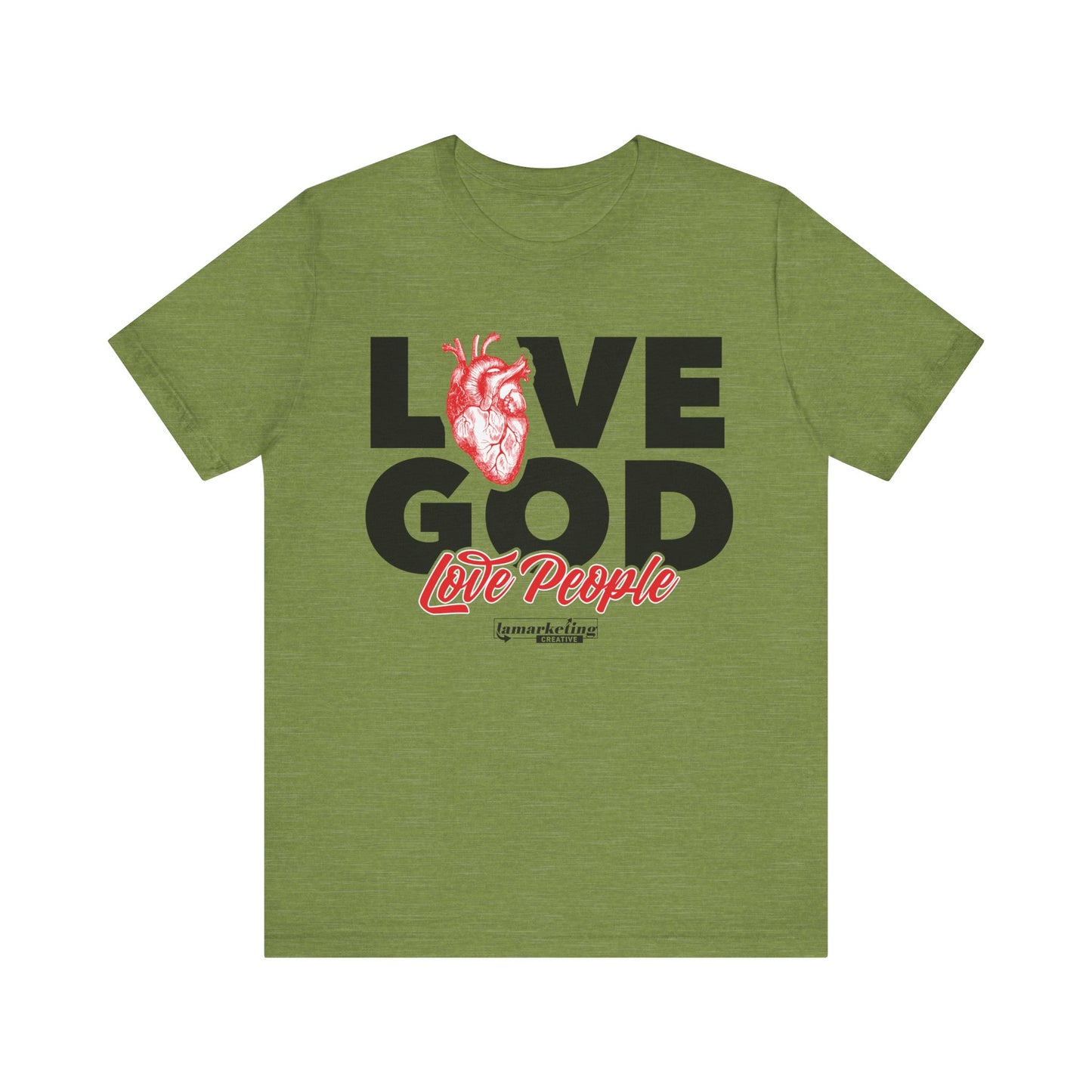 LamarketingĀ® | Love God Tee - Black Design