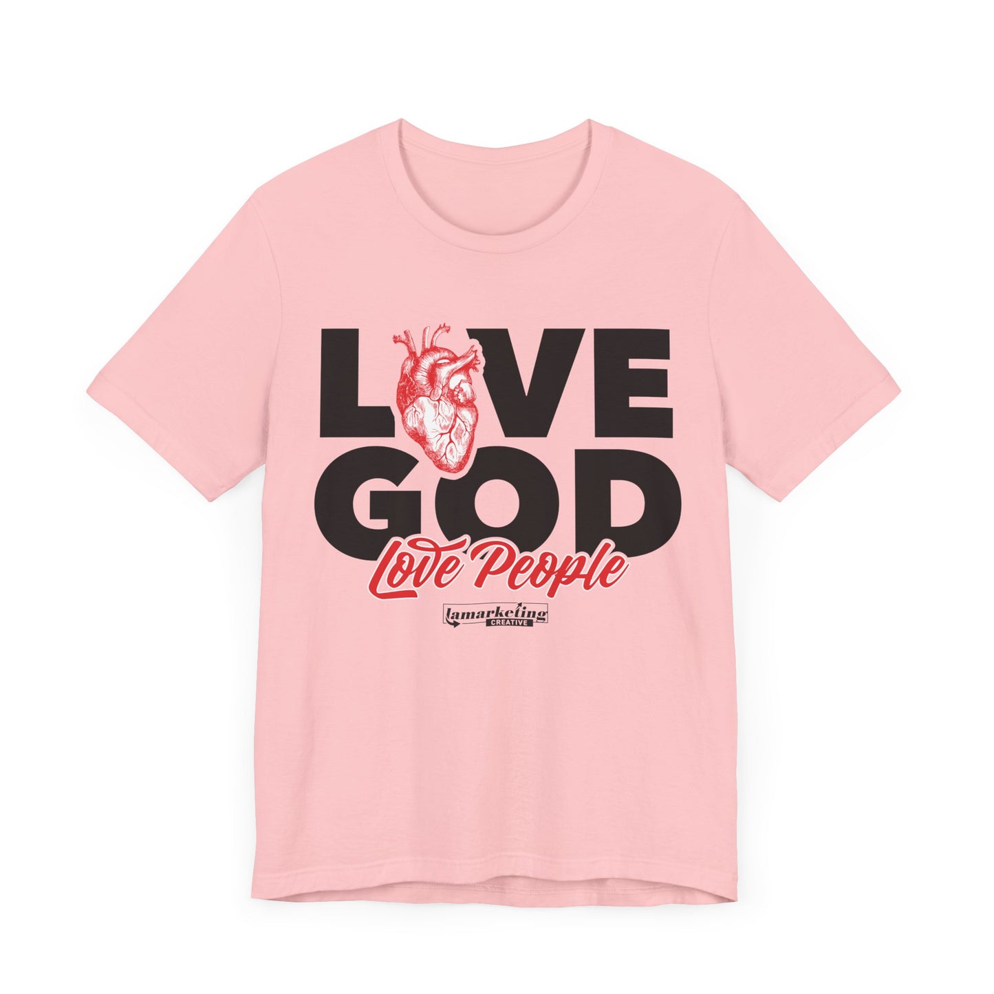 LamarketingĀ® | Love God Tee - Black Design
