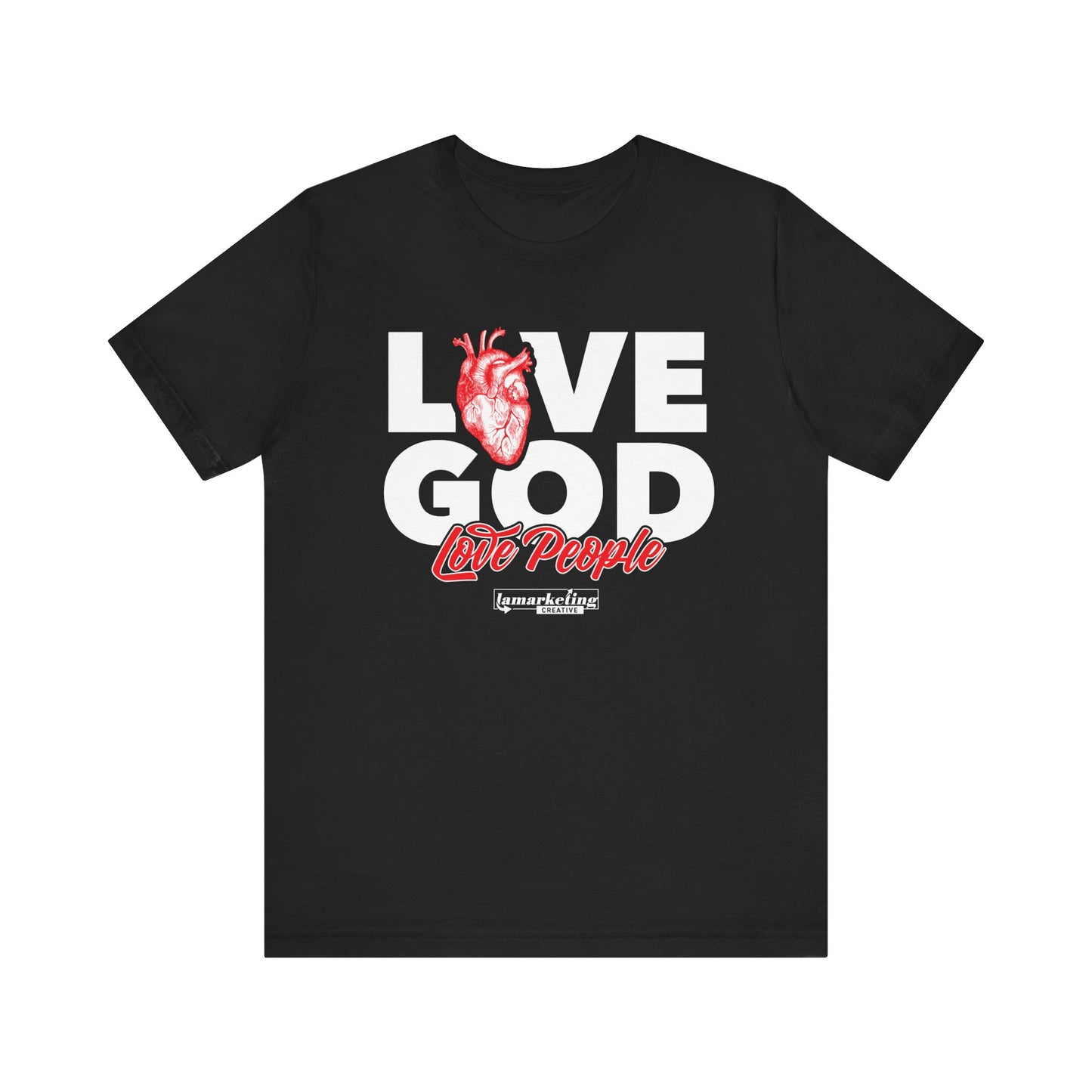 LamarketingĀ® | Love God Tee