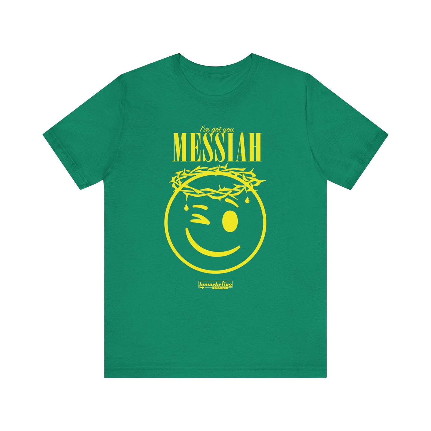 LamarketingĀ® | Messiah Tee - Yellow Design