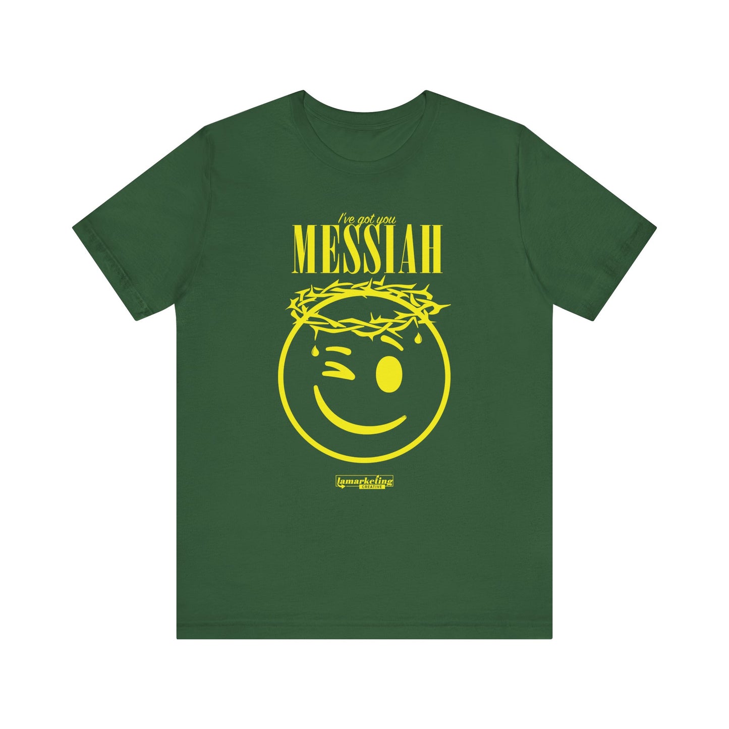 LamarketingĀ® | Messiah Tee - Yellow Design