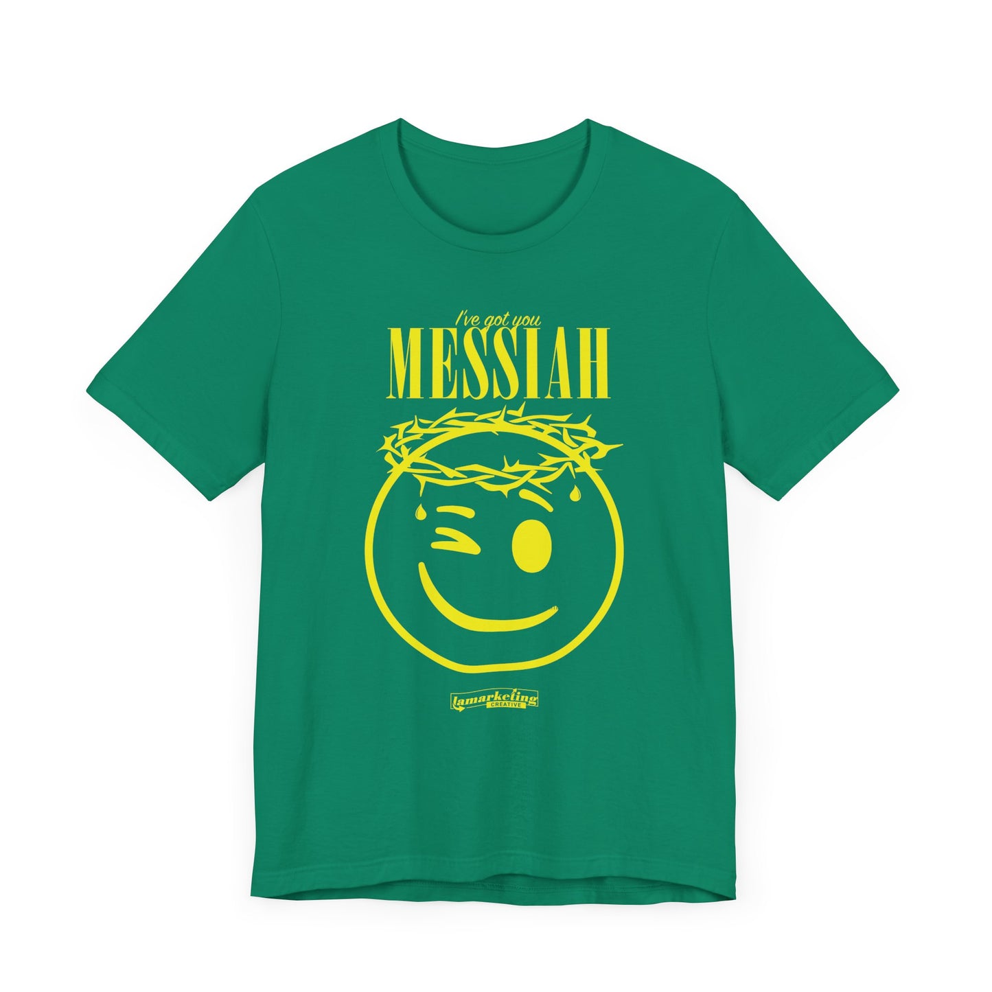 LamarketingĀ® | Messiah Tee - Yellow Design