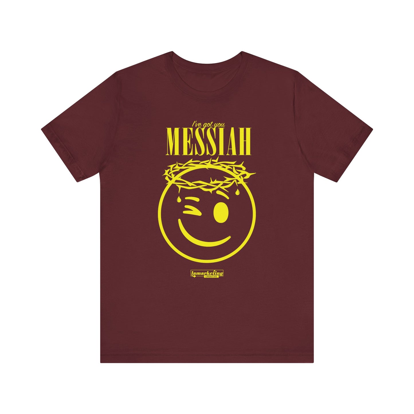 LamarketingĀ® | Messiah Tee - Yellow Design