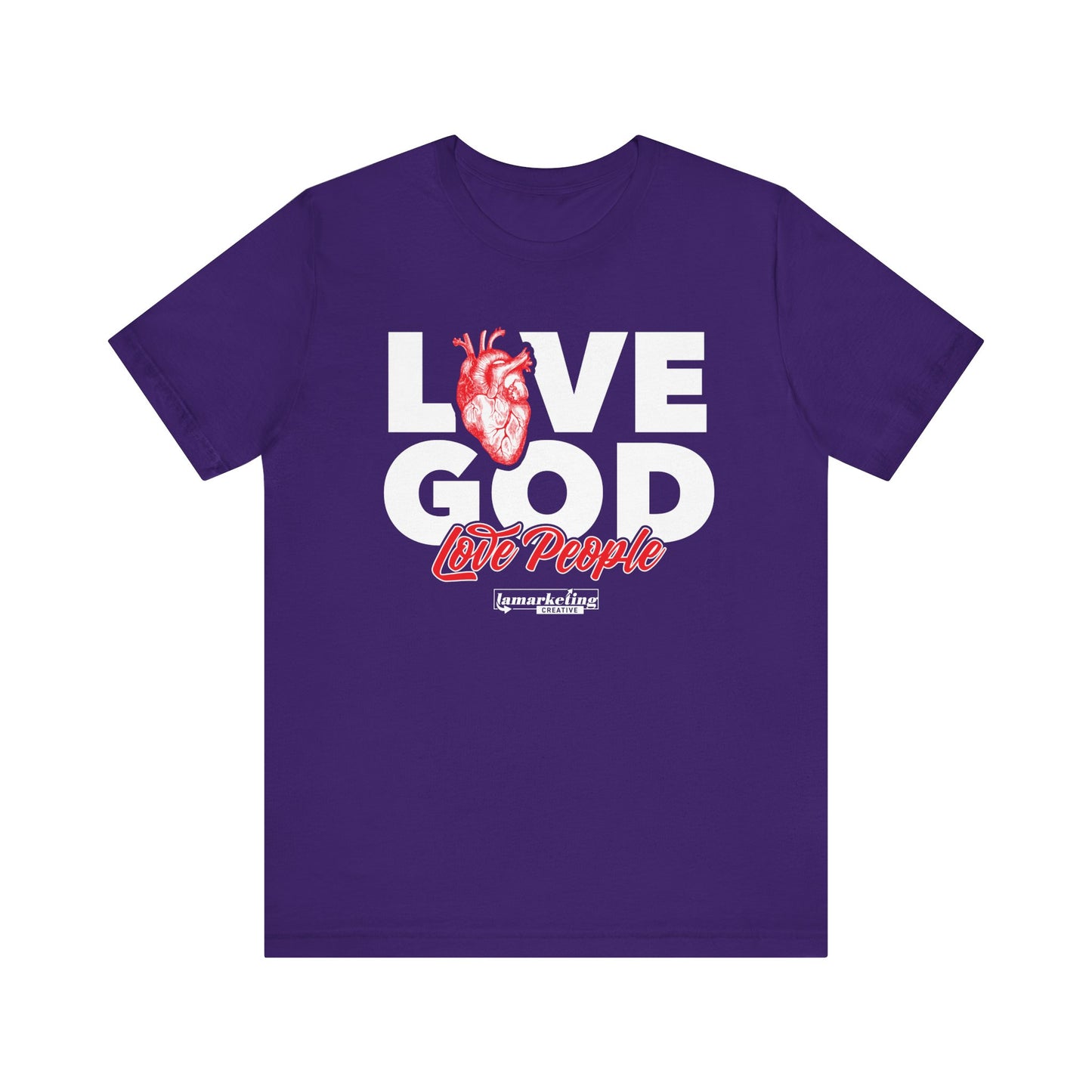 LamarketingĀ® | Love God Tee