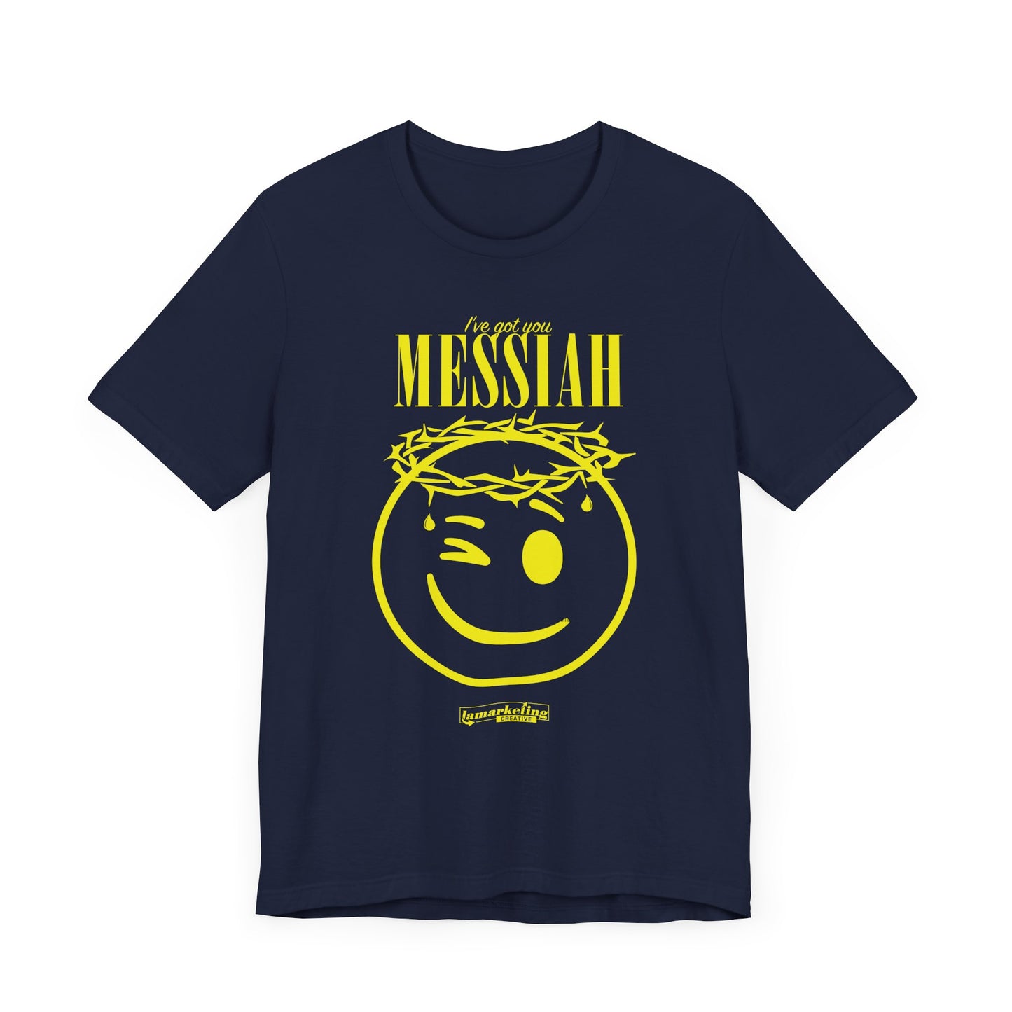 LamarketingĀ® | Messiah Tee - Yellow Design
