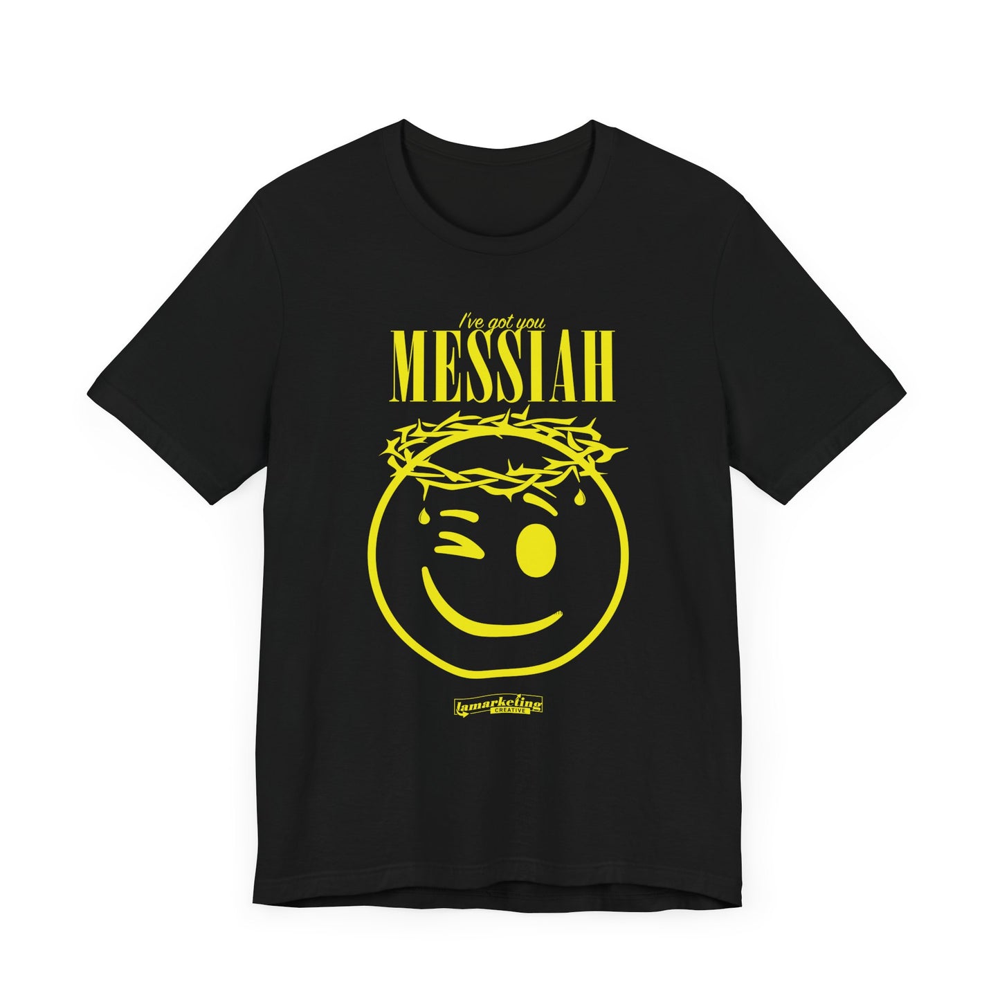 LamarketingĀ® | Messiah Tee - Yellow Design
