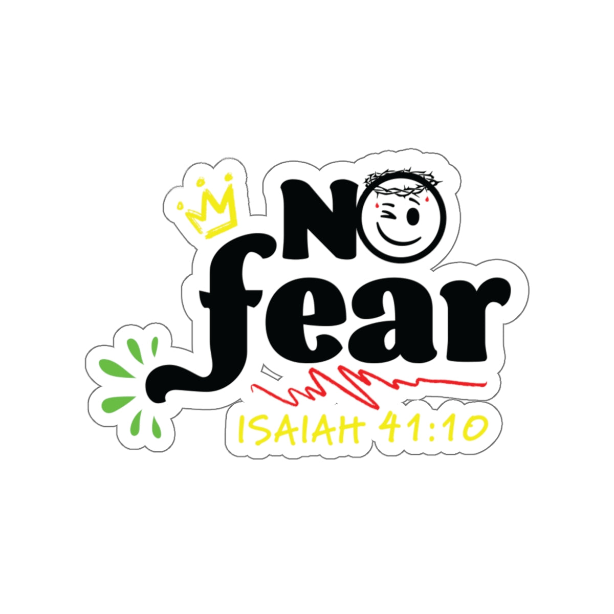 No Fear® Kiss-Cut Stickers
