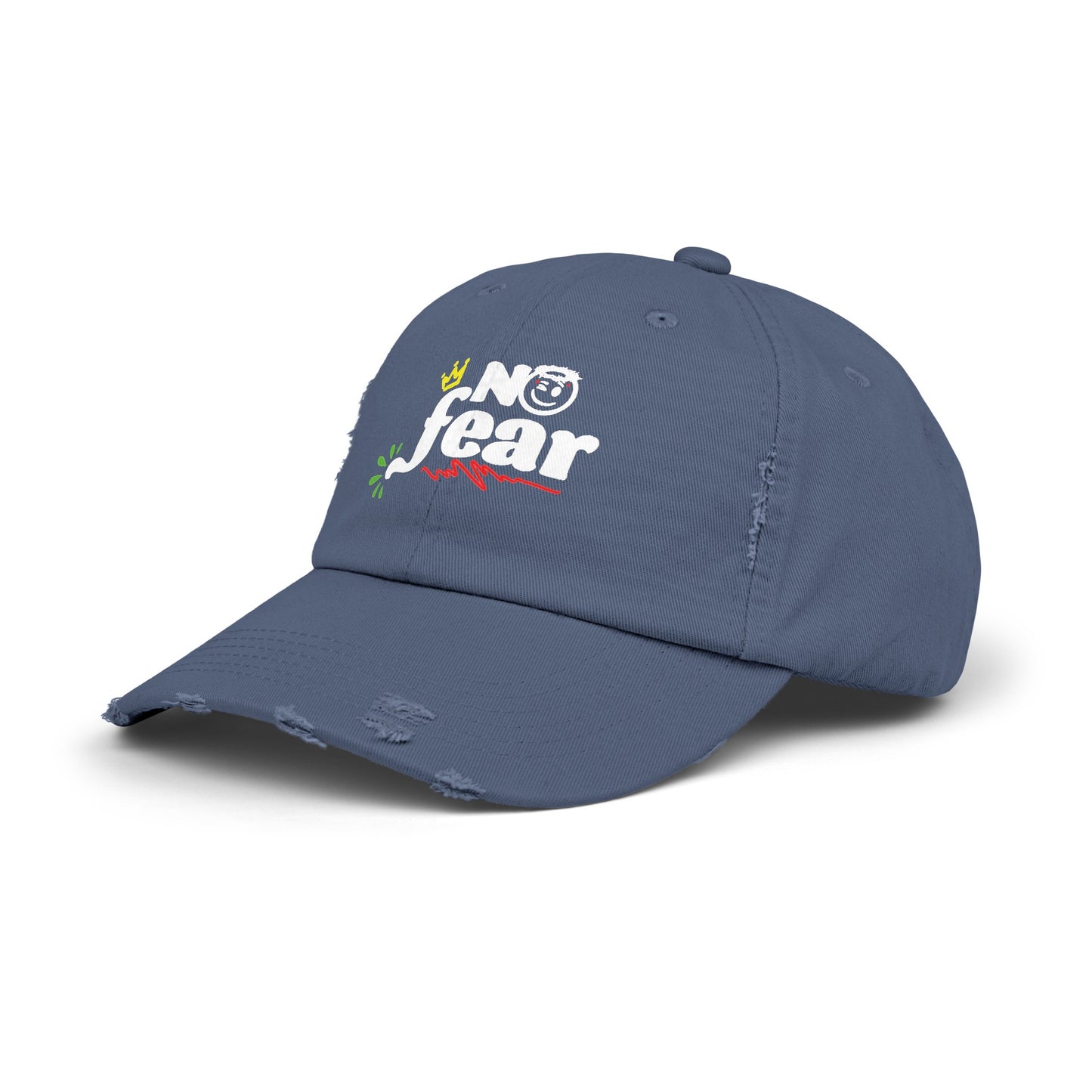 Lamarketing® | No Fear Distressed Hat 🧢🙏