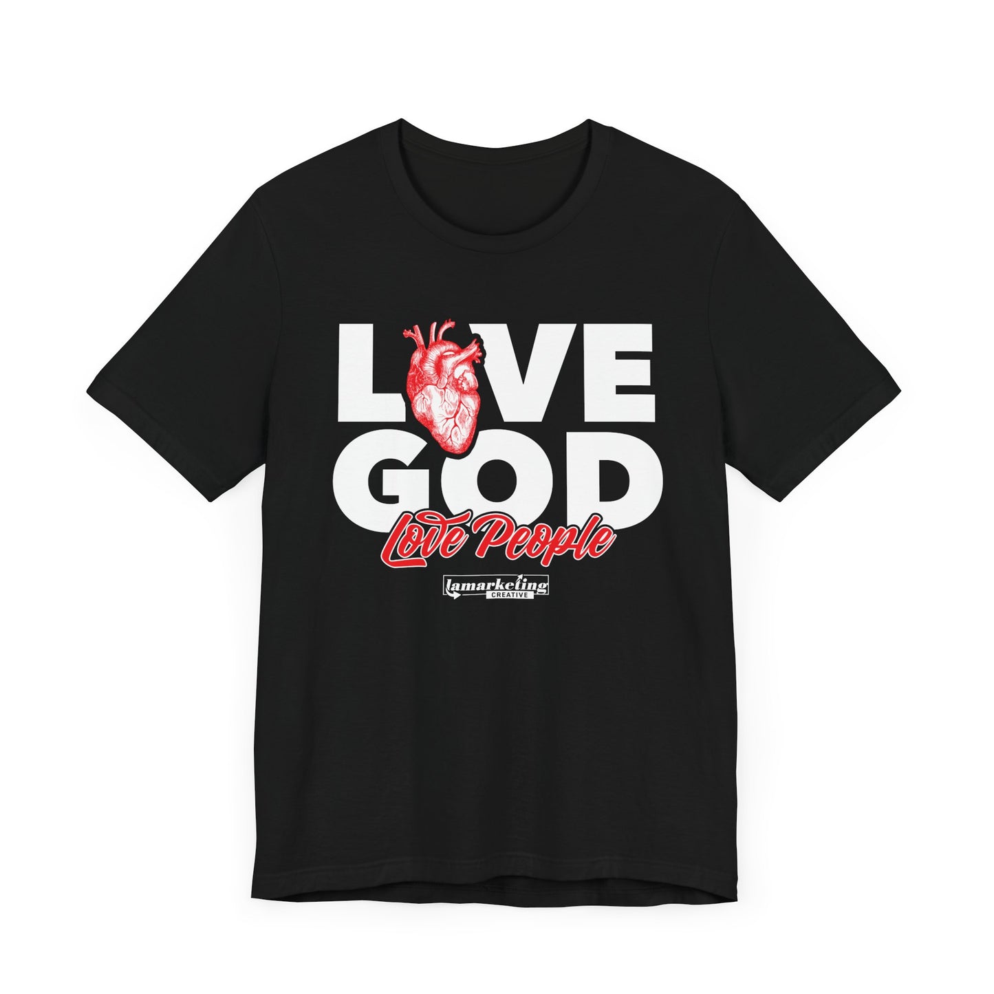LamarketingĀ® | Love God Tee